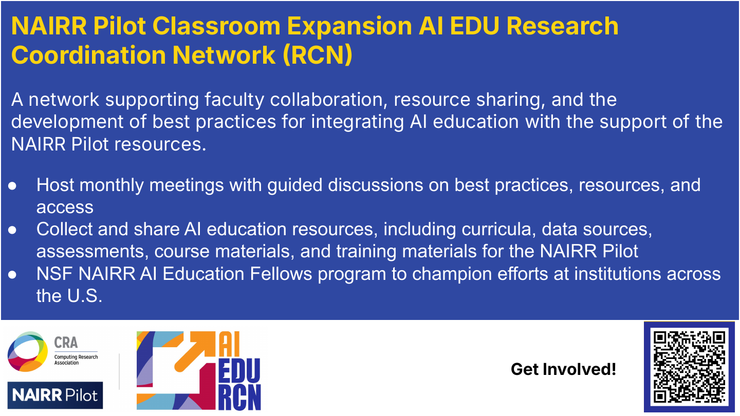 NAIRR Webinar — Prototype NRP Classroom page 2